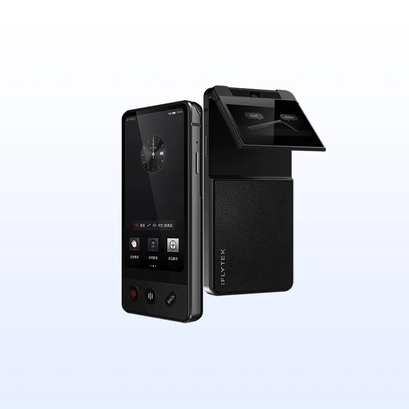 科大讯飞双屏翻译机 多语种离线翻译器 同声字幕翻译笔出国旅游口语实时翻译商务黑